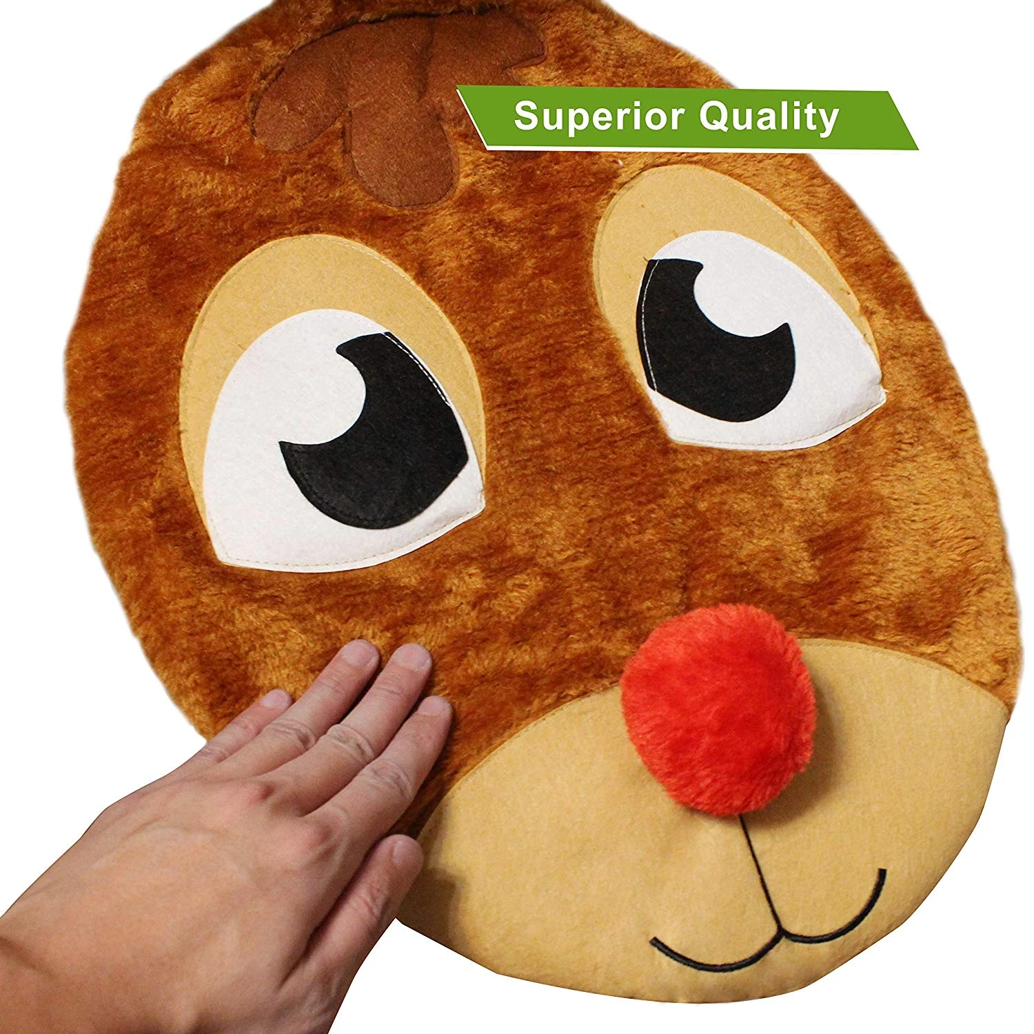 Reindeer Christmas Toilet Seat Cover, 5 Pcs 7 Reindeer Christmas Toilet Seat Cover, 5 Pcs - Image 5