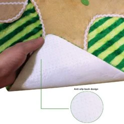 5 Pieces Christmas Gingerbread Theme Bathroom Decoration Set 10 5 Pieces Christmas Gingerbread Theme Bathroom Decoration Set -Xmas Supplies Shop 114