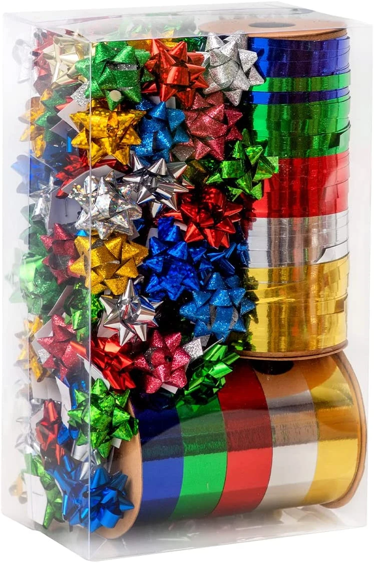 1 Inch Christmas Gift Bows, 150 Pcs 3 1 Inch Christmas Gift Bows, 150 Pcs