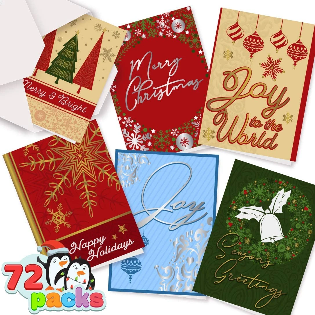 Merry Christmas Greeting Cards 4 Merry Christmas Greeting Cards - Image 2
