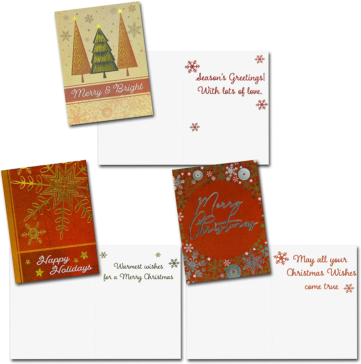 Merry Christmas Greeting Cards 6 Merry Christmas Greeting Cards - Image 4