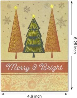 Merry Christmas Greeting Cards 15 Merry Christmas Greeting Cards -Xmas Supplies Shop 12c