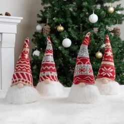 Light-up Christmas Gnome, 4 PCs 10 Light-up Christmas Gnome, 4 PCs -Xmas Supplies Shop 13739 1