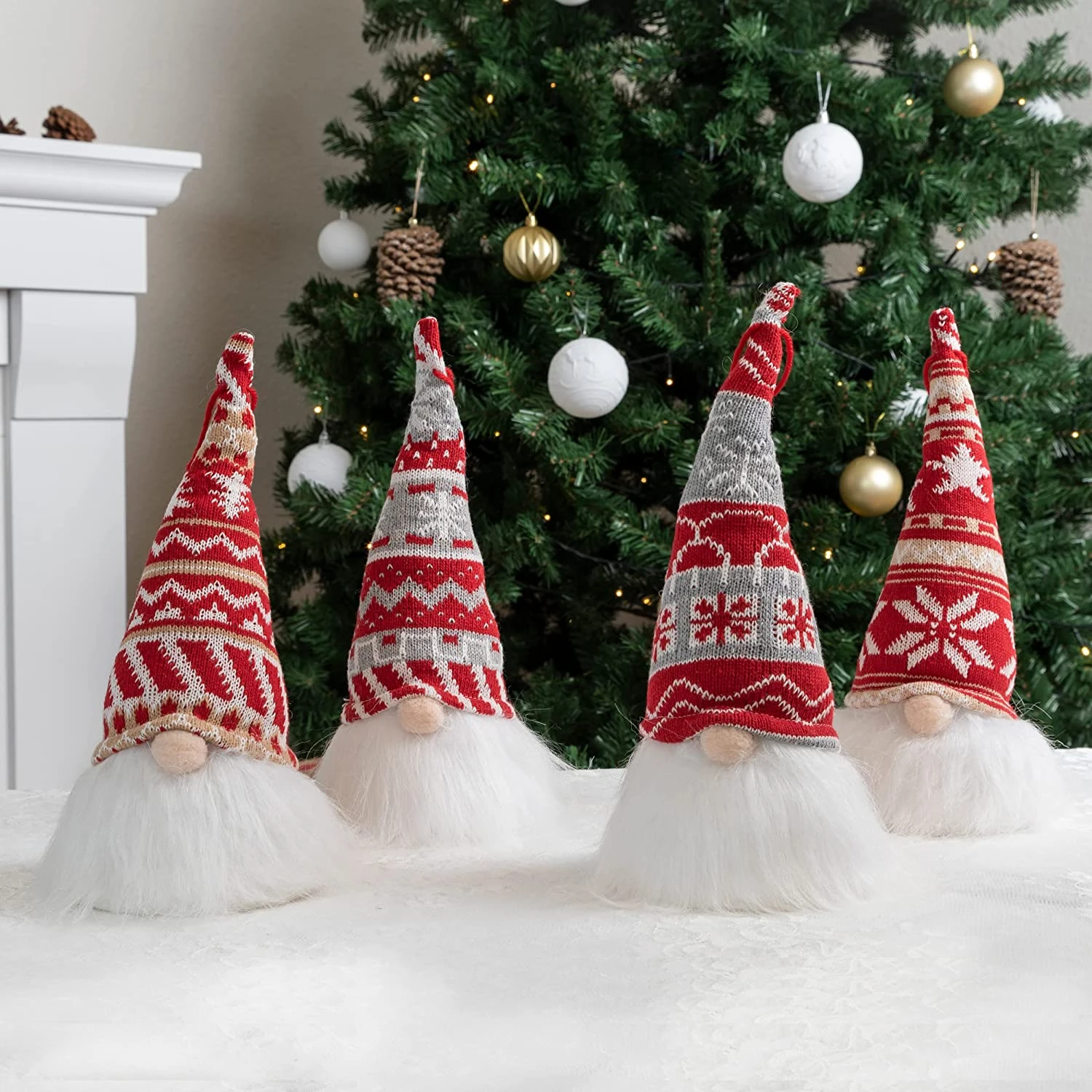Light-up Christmas Gnome, 4 PCs 4 Light-up Christmas Gnome, 4 PCs - Image 2