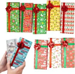 Rectangular Christmas Gift Box, 9 Pcs