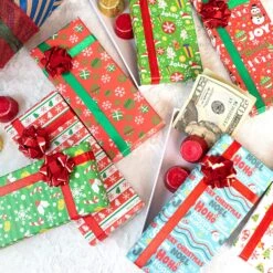 Rectangular Christmas Gift Box, 9 Pcs 14 Rectangular Christmas Gift Box, 9 Pcs -Xmas Supplies Shop 13834 7