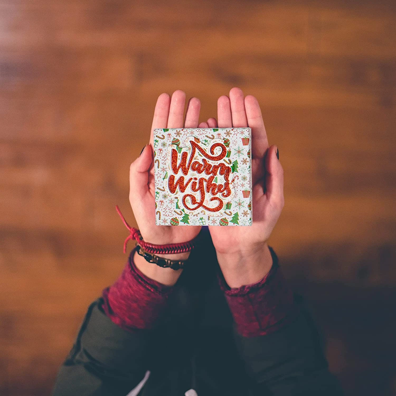 Square Shape Christmas Gift Box, 9 PCs 8 Square Shape Christmas Gift Box, 9 PCs - Image 6