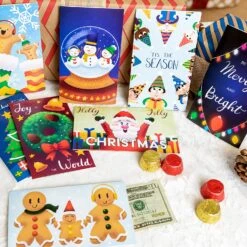 Christmas Colored Print Gift Card With Envelopes, 48 Pcs 13 Christmas Colored Print Gift Card With Envelopes, 48 Pcs -Xmas Supplies Shop 13836 5