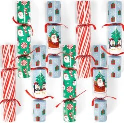 Christmas Party Table Favors (Cute Christmas), 8 Pack