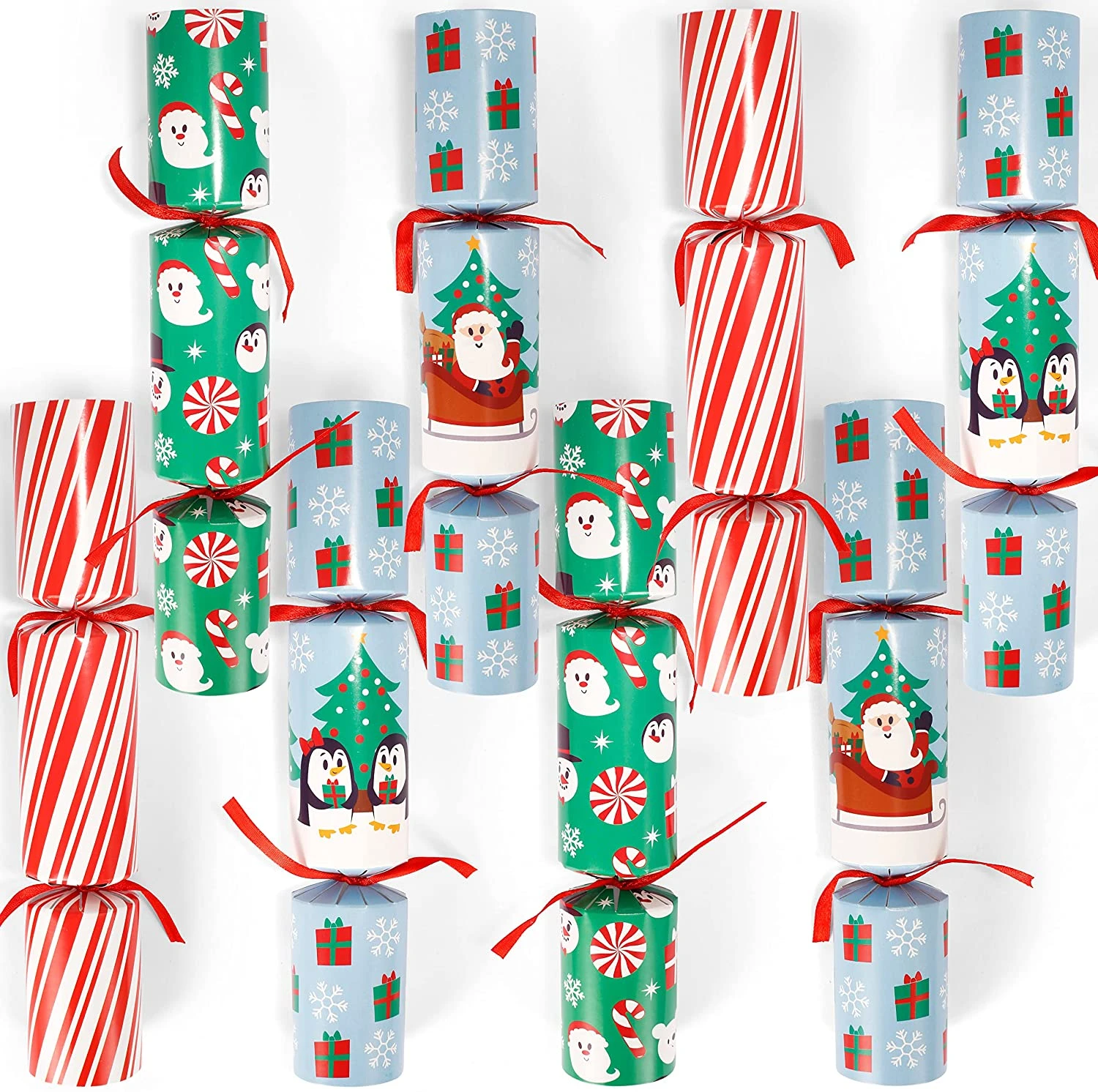 Christmas Party Table Favors (Cute Christmas), 8 Pack 3 Christmas Party Table Favors (Cute Christmas), 8 Pack