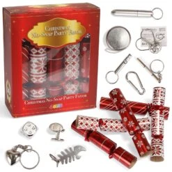 Christmas Party Table Favors (Red Deluxe), 10 Pack 14 Christmas Party Table Favors (Red Deluxe), 10 Pack -Xmas Supplies Shop 13956 8