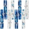 Christmas Party Table Favors (Blue White Snowflake), 8 Pack 1 Christmas Party Table Favors (Blue White Snowflake), 8 Pack -Xmas Supplies Shop 13960 2