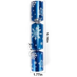 Christmas Party Table Favors (Blue White Snowflake), 8 Pack -Xmas Supplies Shop 13960 7