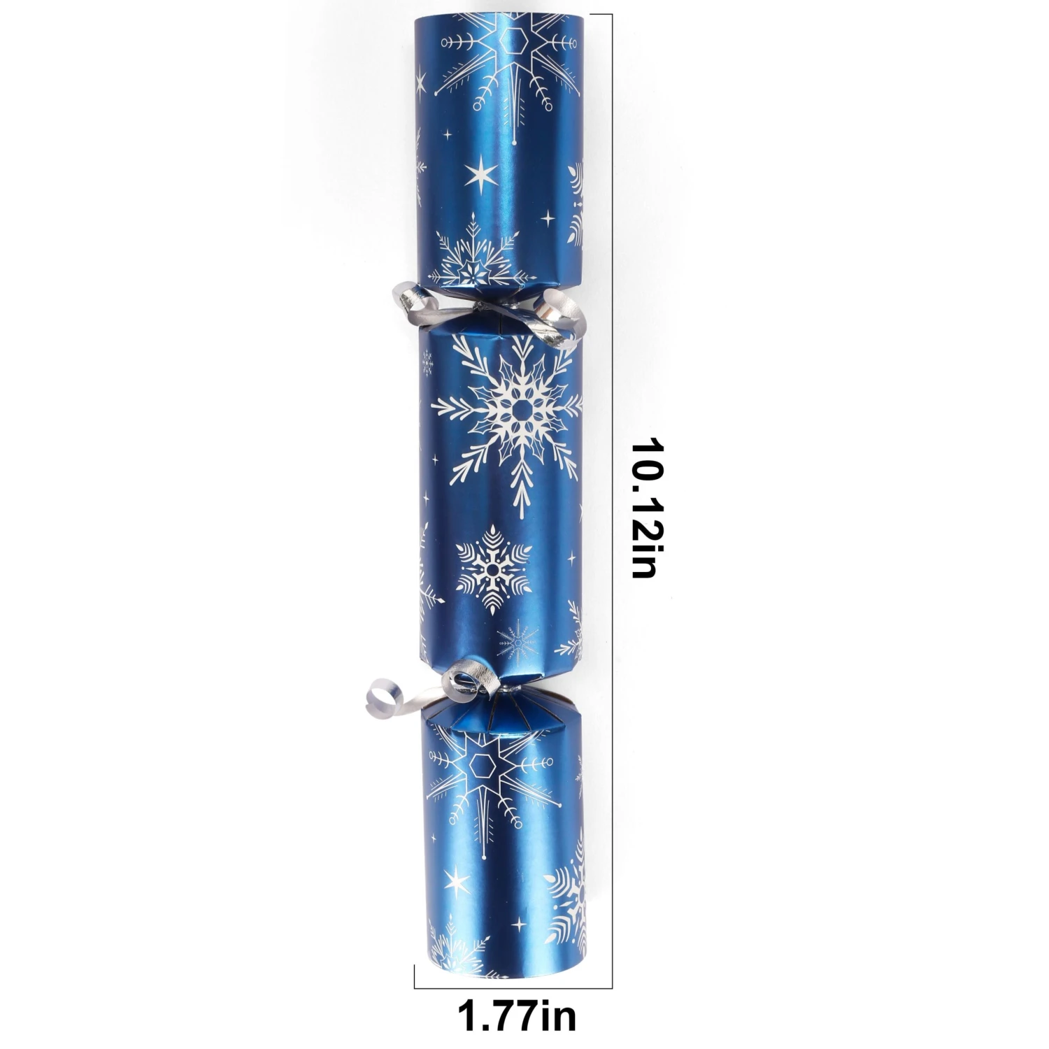 Christmas Party Table Favors (Blue Silver Snowflake), 8 Pack 10 Christmas Party Table Favors (Blue Silver Snowflake), 8 Pack - Image 8