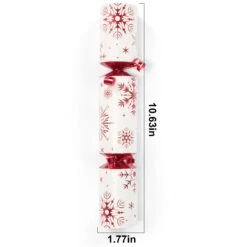 Christmas Party Table Favors (Red White Snowflake), 12 Pack 17 Christmas Party Table Favors (Red White Snowflake), 12 Pack -Xmas Supplies Shop 13963 7