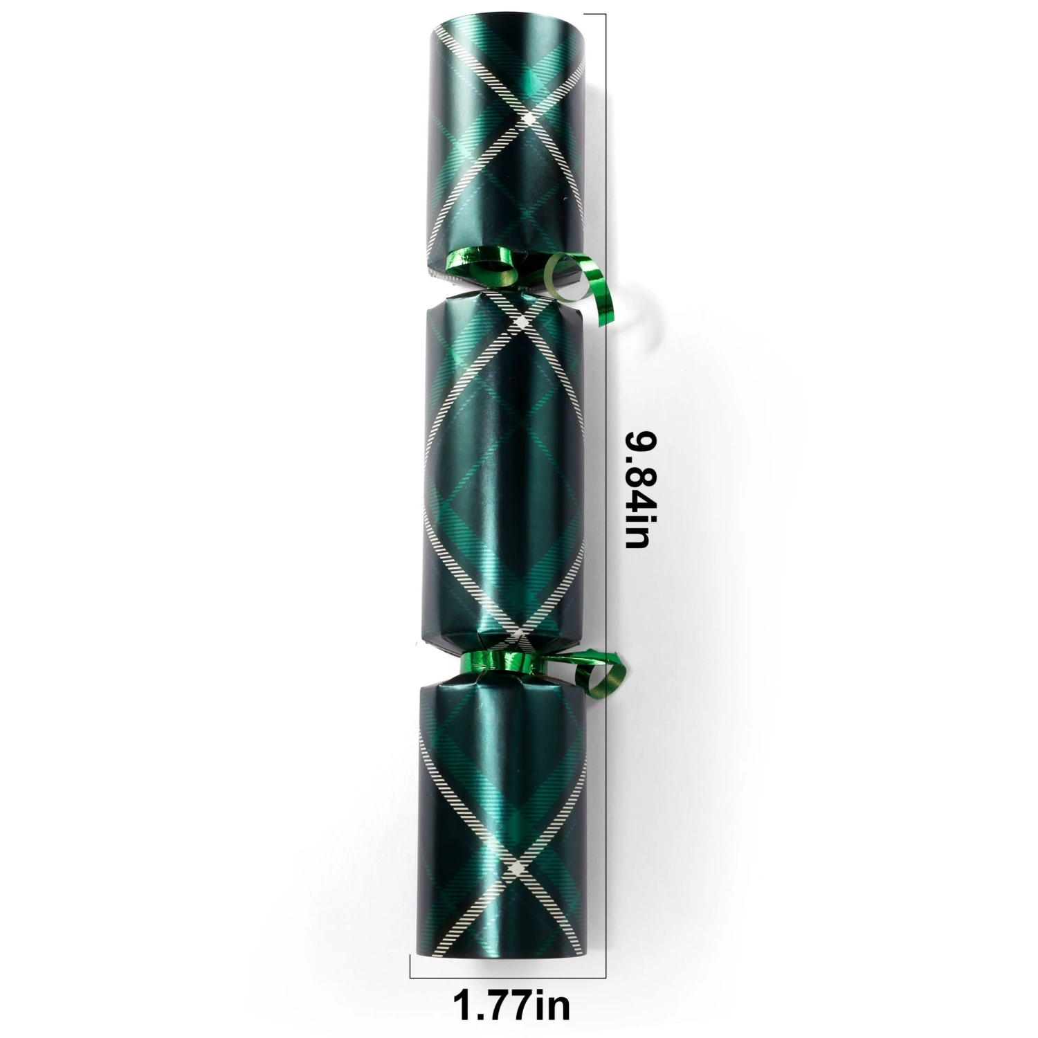 Christmas Party Table Favors (Red Green Plaid), 8 Pack 10 Christmas Party Table Favors (Red Green Plaid), 8 Pack - Image 8