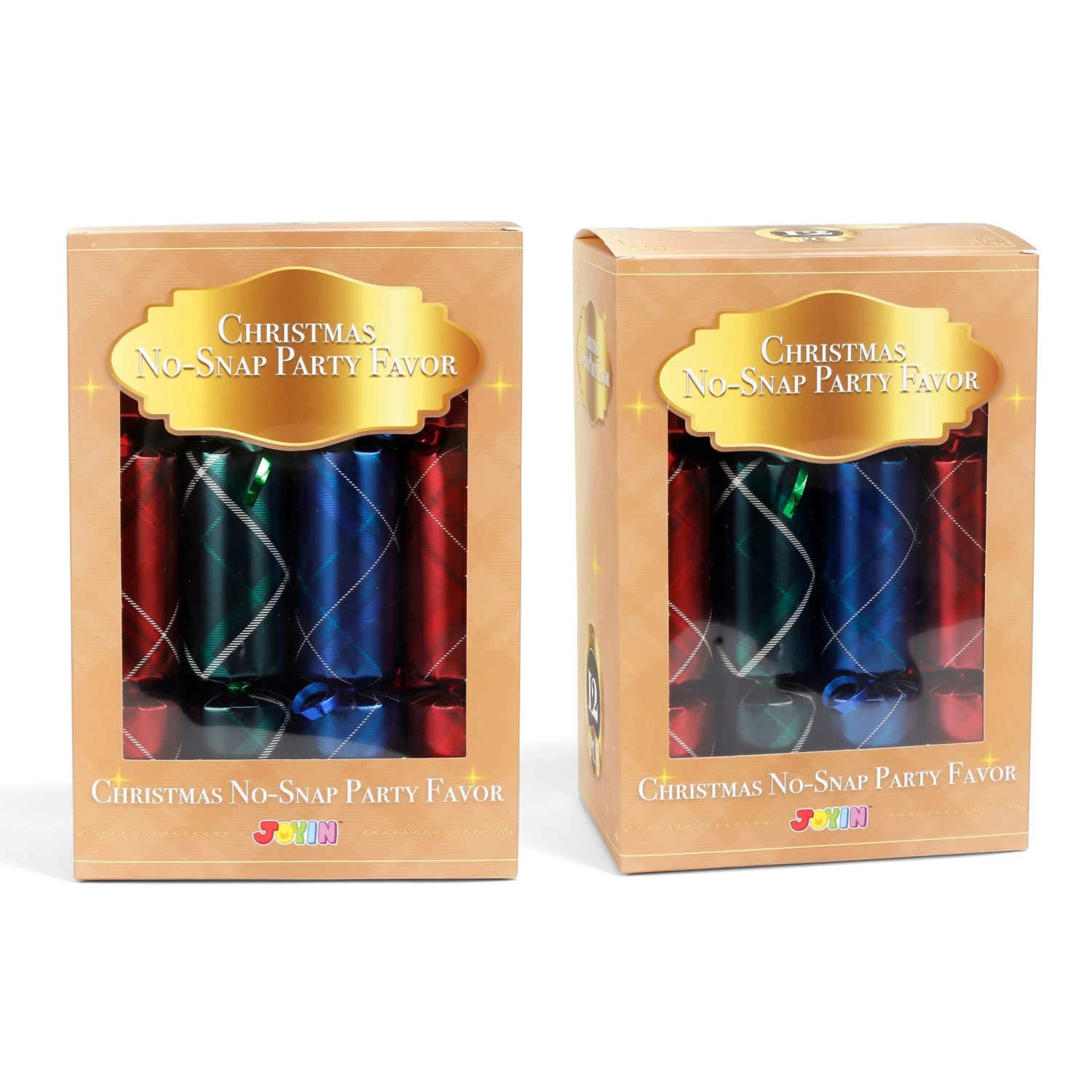 Christmas Party Table Favors (Red, Green, Blue Plaid), 12 Pack 9 Christmas Party Table Favors (Red, Green, Blue Plaid), 12 Pack - Image 7