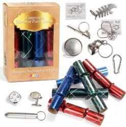 Christmas Party Table Favors (Red, Green, Blue Plaid), 12 Pack 15 Christmas Party Table Favors (Red, Green, Blue Plaid), 12 Pack -Xmas Supplies Shop 13965