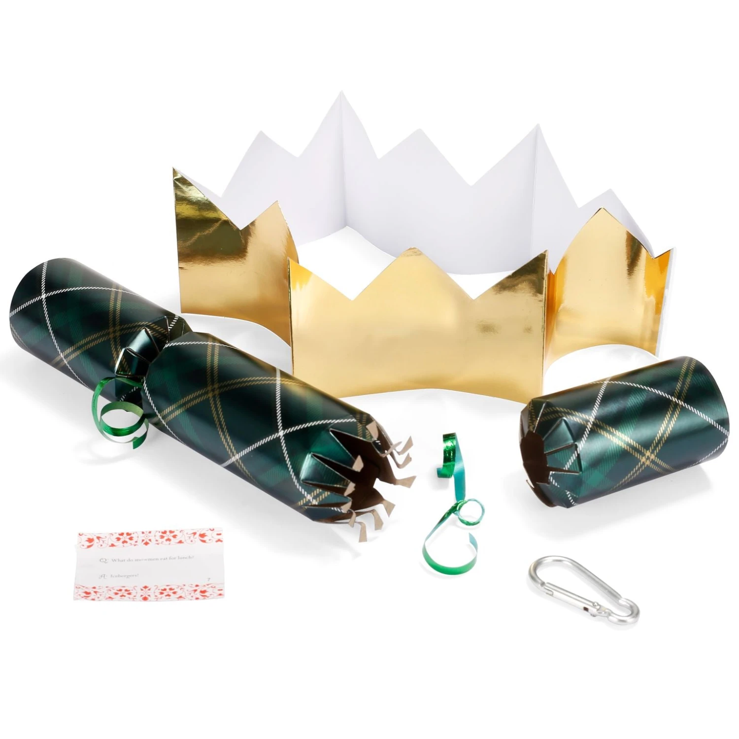 Christmas Party Table Favors (Red, Green, Blue Plaid), 12 Pack 5 Christmas Party Table Favors (Red, Green, Blue Plaid), 12 Pack - Image 3