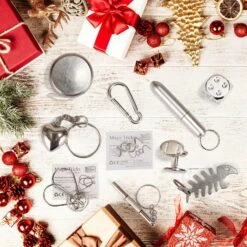 Christmas Party Table Favors (Red, Green, Blue Plaid), 12 Pack 13 Christmas Party Table Favors (Red, Green, Blue Plaid), 12 Pack -Xmas Supplies Shop 13965 6