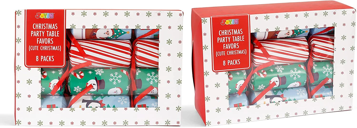 Christmas Party Table Favors (Cute Christmas), 8 Pack 9 Christmas Party Table Favors (Cute Christmas), 8 Pack - Image 7