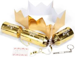 Christmas Party Table Favors (Gold Snowflake), 12 Pack 13 Christmas Party Table Favors (Gold Snowflake), 12 Pack -Xmas Supplies Shop 13986 5