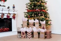 Small Christmas White & Red Themed Bag With Drawstring 8 Designs, 32 Pcs 14 Small Christmas White & Red Themed Bag With Drawstring 8 Designs, 32 Pcs -Xmas Supplies Shop 14068 7