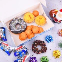 3 Size Nesting Box With 4 Christmas Design Set, 24 Pcs -Xmas Supplies Shop 14069 3