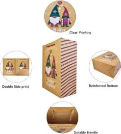 Assorted Christmas Prints Gift Bags, 32 Pcs 14 Assorted Christmas Prints Gift Bags, 32 Pcs -Xmas Supplies Shop 14074 3 7b3d5255 5d07 4e05 a2e8 d6e97c6ffb5c