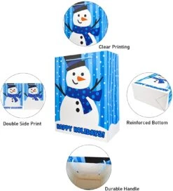 Blue Christmas Gift Bag, 32 Pcs 13 Blue Christmas Gift Bag, 32 Pcs -Xmas Supplies Shop 14075 1 9e5cb489 c485 4168 870a 05f3f980dfc0