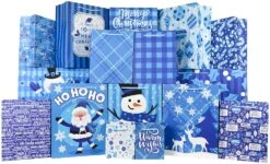 Blue Christmas Gift Bag, 32 Pcs 14 Blue Christmas Gift Bag, 32 Pcs -Xmas Supplies Shop 14075 2 8e2f59b3 1444 4f92 b6b2 cea7086104c3