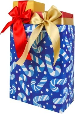 Blue Christmas Gift Bag, 32 Pcs 18 Blue Christmas Gift Bag, 32 Pcs -Xmas Supplies Shop 14075 4 409b7f24 f1a4 400e 8e28 a1a457a7706d