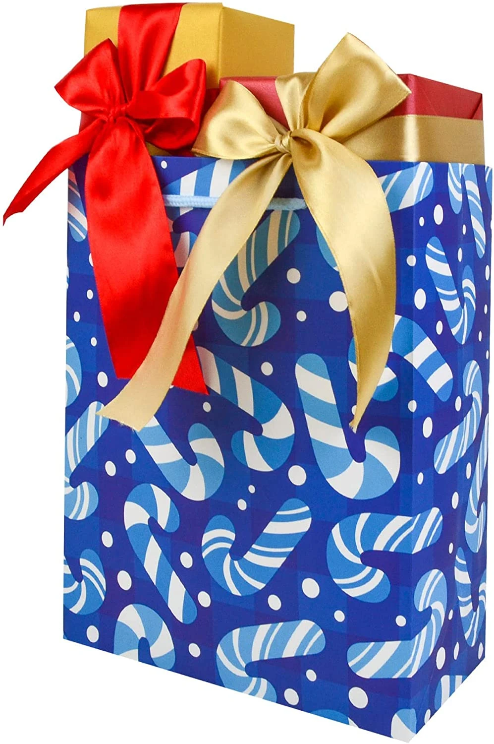 Blue Christmas Gift Bag, 32 Pcs 10 Blue Christmas Gift Bag, 32 Pcs - Image 8