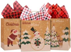 Plaid Christmas Wrapping Tissue Paper, 150 Sheets 13 Plaid Christmas Wrapping Tissue Paper, 150 Sheets -Xmas Supplies Shop 14183 5