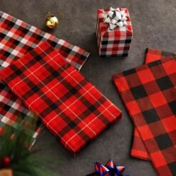 Plaid Christmas Wrapping Tissue Paper, 150 Sheets 14 Plaid Christmas Wrapping Tissue Paper, 150 Sheets -Xmas Supplies Shop 14183 6
