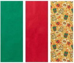 Classic Design Christmas Kraft Tissue Paper, 150 Sheets 12 Classic Design Christmas Kraft Tissue Paper, 150 Sheets -Xmas Supplies Shop 14185 4