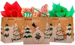 Classic Design Christmas Kraft Tissue Paper, 150 Sheets 14 Classic Design Christmas Kraft Tissue Paper, 150 Sheets -Xmas Supplies Shop 14185 6