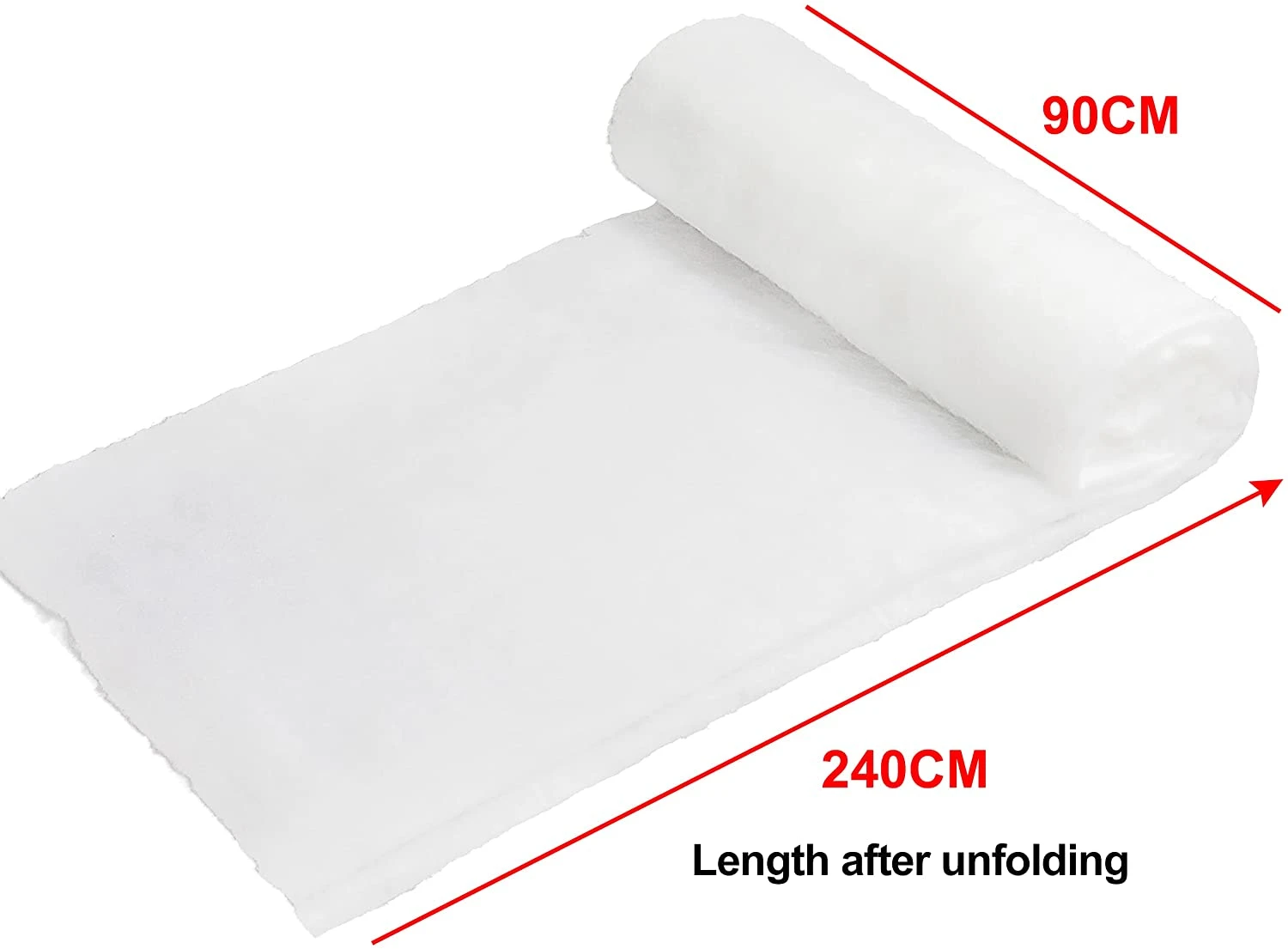 Christmas Snow Blanket Roll, 3 Pcs 9 Christmas Snow Blanket Roll, 3 Pcs - Image 7