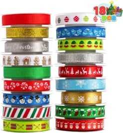 Christmas Ribbon For Gifts 17 Christmas Ribbon For Gifts -Xmas Supplies Shop 14271 1