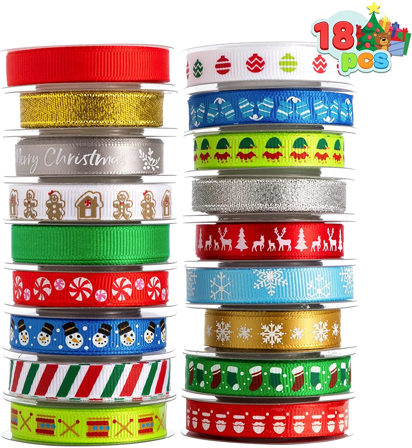 Christmas Ribbon For Gifts 10 Christmas Ribbon For Gifts - Image 8