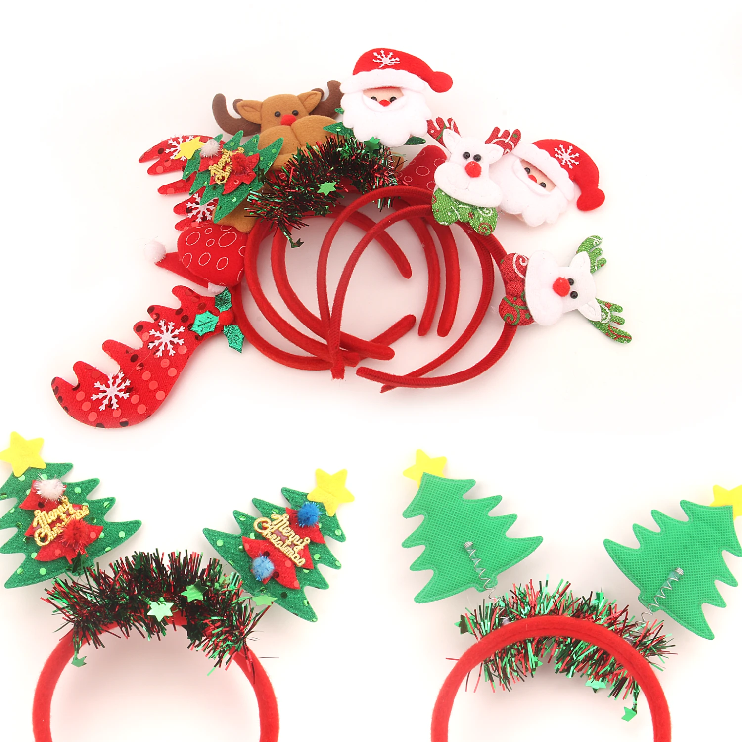 Christmas Headbands, 14 Pcs 6 Christmas Headbands, 14 Pcs - Image 4