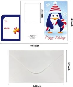 Christmas Colored Print Bear Gift Card Holder With Envelopes, 48 Pcs 11 Christmas Colored Print Bear Gift Card Holder With Envelopes, 48 Pcs -Xmas Supplies Shop 14409 3