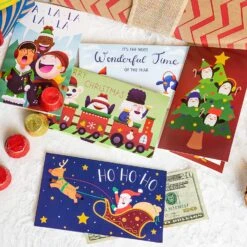 Christmas Colored Print Bear Gift Card Holder With Envelopes, 48 Pcs 15 Christmas Colored Print Bear Gift Card Holder With Envelopes, 48 Pcs -Xmas Supplies Shop 14409 7