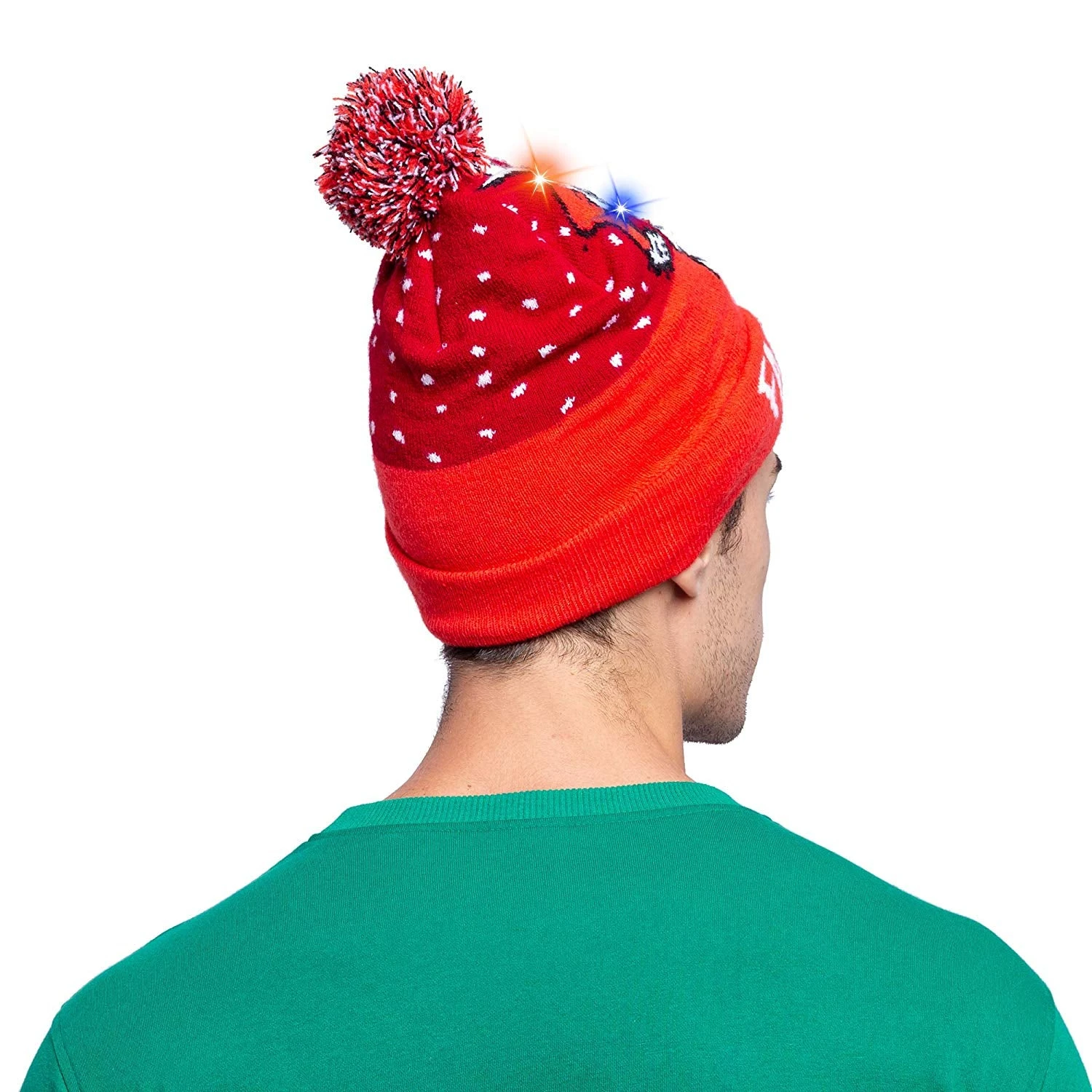 Christmas Falalallama Llama Lit-up Knitted Beanie 7 Christmas Falalallama Llama Lit-up Knitted Beanie - Image 5