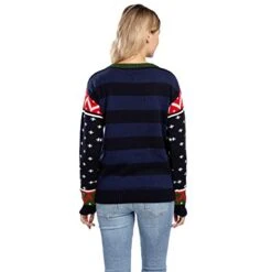 Christmas Sweaters Women's Cute Shining Reindeer Ugly Christmas Sweater -Xmas Supplies Shop 18 1c209d29 be87 45b6 84ce 8cbe59a7fc5c