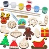 Christmas Wooden Magnet Creativity Arts & Crafts Painting Kit -Xmas Supplies Shop 1 1c638aef 845f 42bf 8e14 32d7766697a6