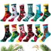 Christmas Cotton Socks, 12 Pairs 2 Christmas Cotton Socks, 12 Pairs -Xmas Supplies Shop 2 2