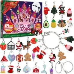 Christmas Advent Calendar Countdown With Charms