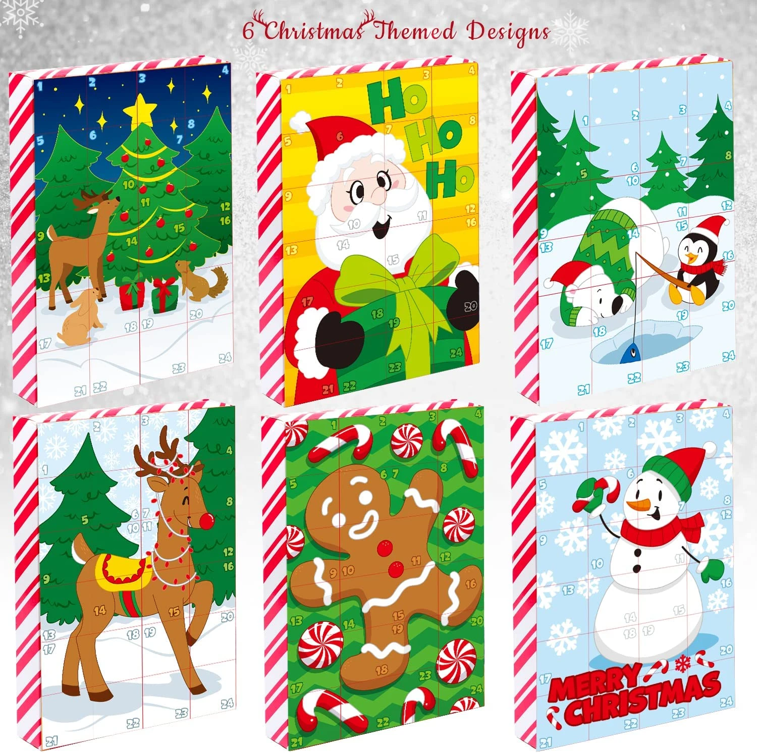 Christmas Advent Calendar Puzzle Box With Mochi Toys 4 Christmas Advent Calendar Puzzle Box With Mochi Toys - Image 2