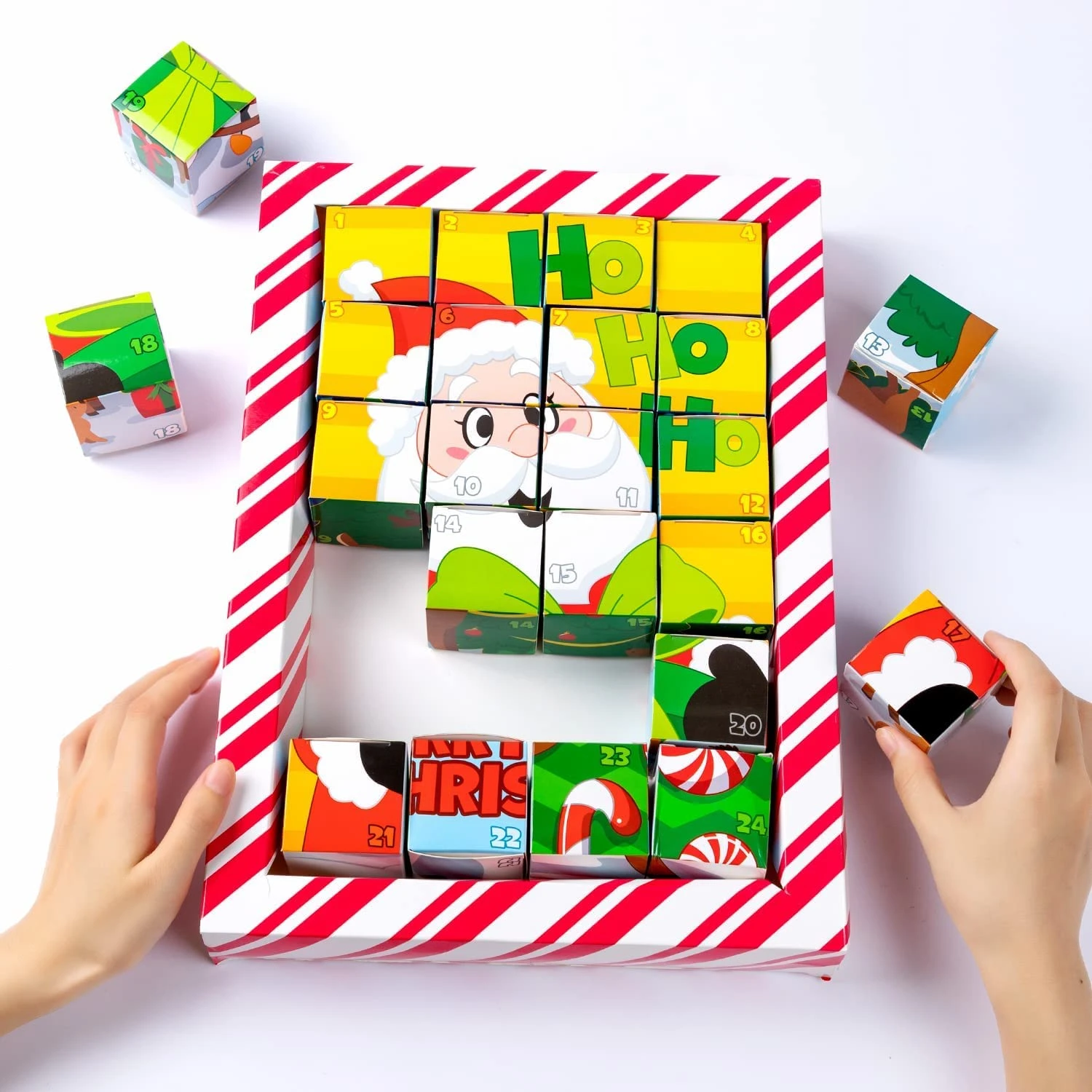 Christmas Advent Calendar Puzzle Box With Mochi Toys 5 Christmas Advent Calendar Puzzle Box With Mochi Toys - Image 3
